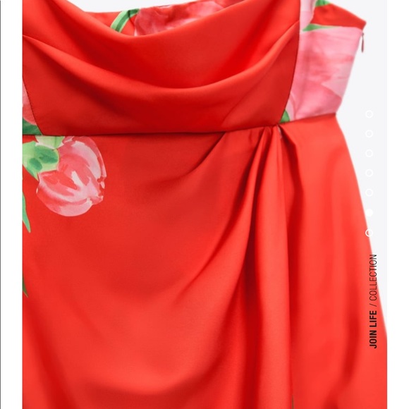 Floral Zara strapless maxi dress host pick 🥳❤️🥳😆 - Picture 4 of 11